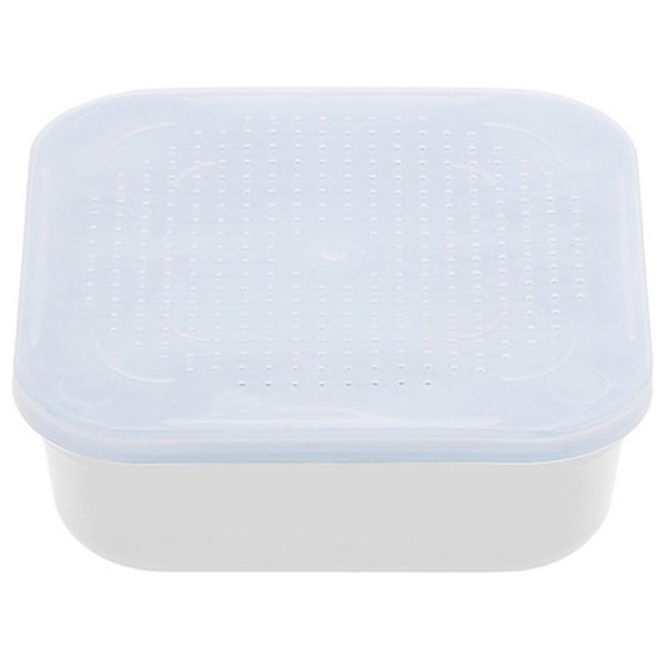 Garbolino - EXPRESS BAIT BOX - LID WITH HOLES- WHITE - Dobozok - Csalis doboz