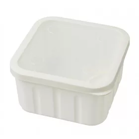 Garbolino csalis doboz 2 liter fehér / fedeles doboz