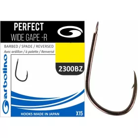   Garbolino Perfect Wide Gape-R 2300BZ 12 Lapkás Szakállas Ponytozó Horog