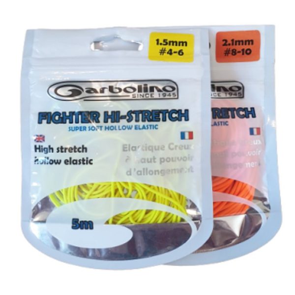 Garbolino Elastic Hollow - Fighter Hi-Stretch 3m 2,1mm Rakós Cső Gumi