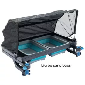   GARBOLINO MULTIGRIP árnyékolós láb nélküli árnyékolós tároló dobozos oldaltálca 60x50cm D25/30/36 - Oldaltálca