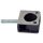 Garbolino CLAMP BLOCK D25 FOOT (M8 SCREW / METAL REINFORCEMENT / PLASTIC INSERT) - Kiegészítő, rögzítő csavar