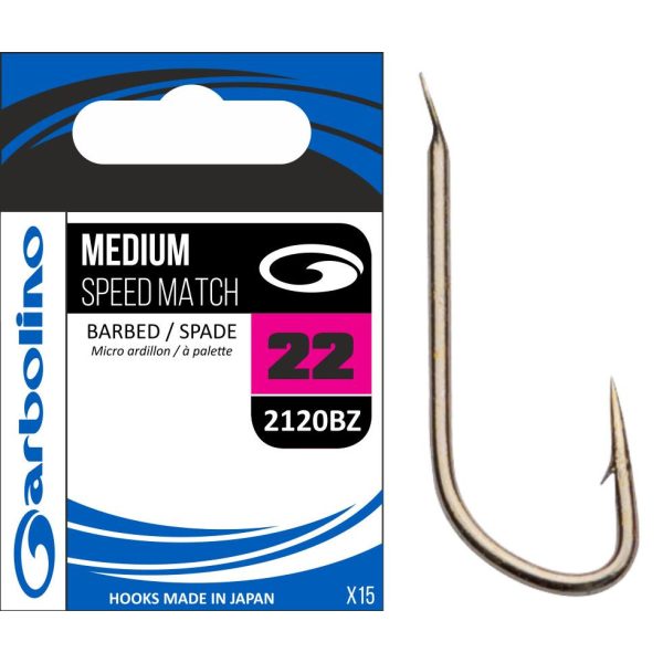 Garbolino MEDIUM SPEED MATCH 2120BZ - BARBED 18 horog