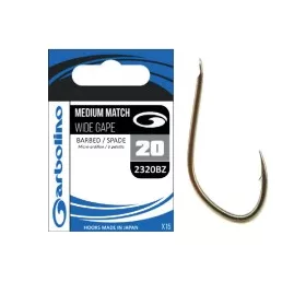 Garbolino 2320BZ horog 14 / MEDIUM MATCH / WIDE GAPE