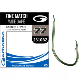 Garbolino FINE MATCH WIDE GAPE / 2310BZ 12 horog