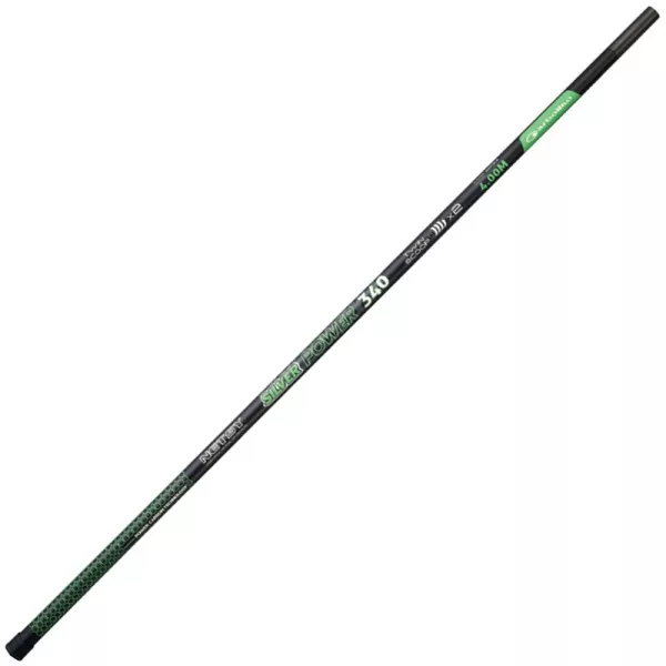 Garbolino Netsy Silver Power 340 Twin Scoop Handle 4 részes Rakós Rendszerű Merítőnyél 5,20m