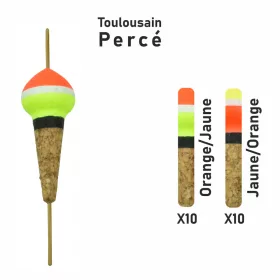   Garbolino - STREAMLINE TROUT FLOAT X20 - PIERCED TOULOUSAIN FLOAT - Úszók - Trout úszó