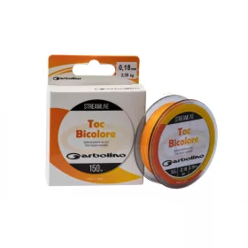   Garbolino - STREAMLINE TOC-MONO BICOLOR ORANGE/YELLOW - Főzsinór - Monofil zsinór - Trout zsinór