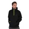 Matrix Hoody Fekete-Lime Pulóver L