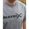 Matrix Hex Print Szürke Póló S