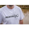 Matrix Hex Print Fehér Póló 2XL