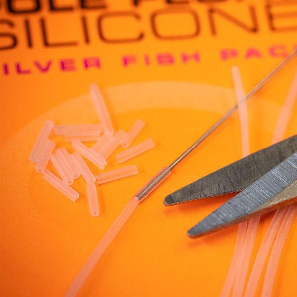 Guru Pole Float Silicone Silvers  - úszórögzítő szilikon csővek