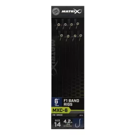   Matrix MXC-6 14 Szakáll Nélküli, Füles 1,9kg 15cm Előkötött Horog 8db