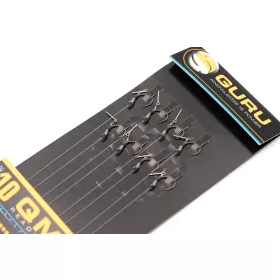   Guru QM1 Bayonet 10 Füles, Szakáll Nélküli Monofil Előkötött Horog 8db