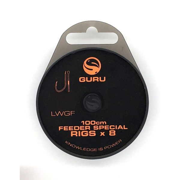 Guru LWGF Feeder Special Rig 1m Size 10 x 8 (0.19mm) - előkötött horog