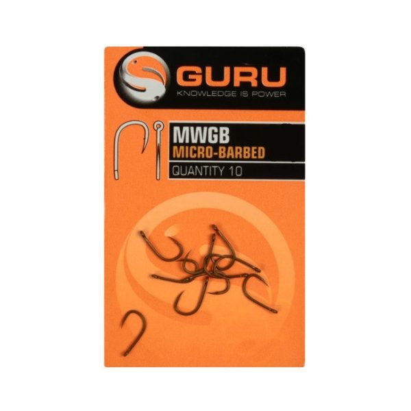 Guru Super MWG Size 10 (Barbed/Eyed) - horog