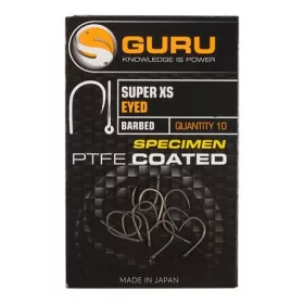 Guru Super XS Size 16 (Barbless/Eyed) - horog