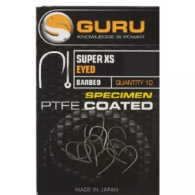 Guru Super XS Size 20 (Barbed/Eyed) - horog