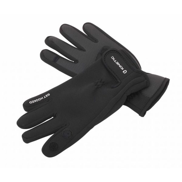 KINETIC Neoprene Glove L Black Neopreme kesztyű