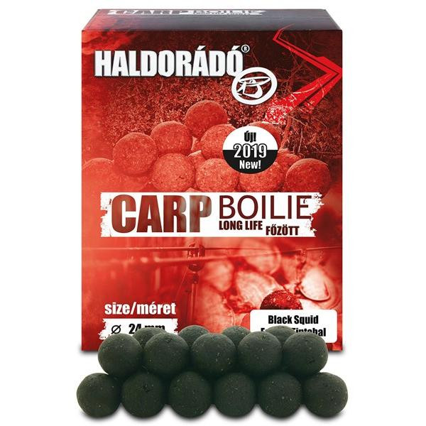 Haldorádó Carp Boilie Long Life 24mm Fekete Tintahal Bojli 800gr