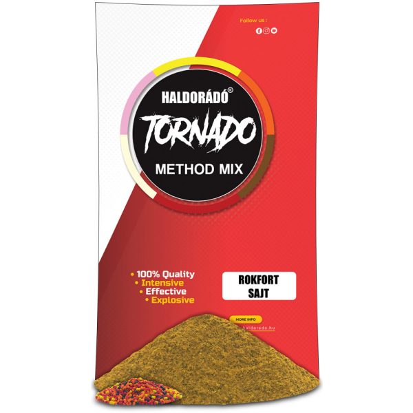 Haldorádó Tornado Method MIX Rokfort Sajt 500gr Etetőanyag