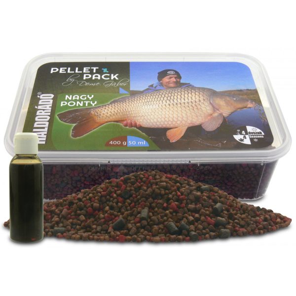 Haldorádó Pellet Pack By Döme Gábor Nagy Ponty 400gr 50ml aroma Pellet box