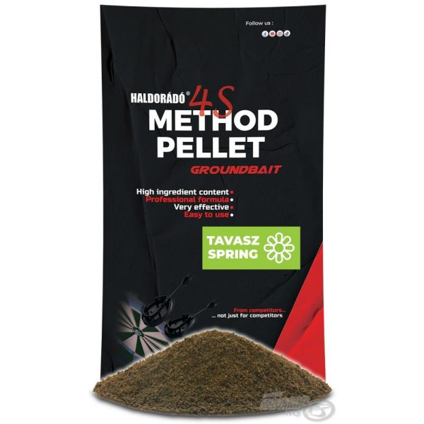 Haldorádó 4S Method Pellet Groundbait - Tavasz