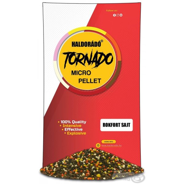 Haldorádó TORNADO Micro Pellet - Rokfort Sajt