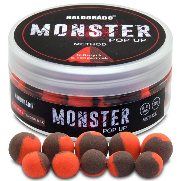 Haldorádó Monster Pop Up Method Vajsav-Tengeri rák 30gr 9-11mm