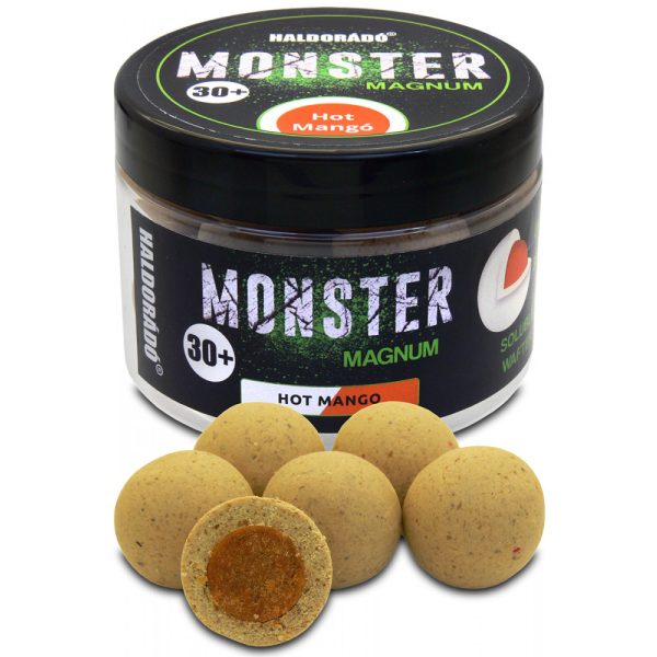 Haldorádó Monster Magnum Hot Mangó 200gr 30mm Süllyedő Horogcsali