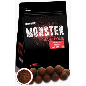   Haldorádó Monster Hard Boilie Fűszeres Máj 700gr 24mm Bojli
