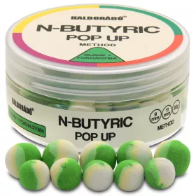   Haldorádó N-Butyric Pop Up Method Vajsav-Fokhagyma 30gr 9-11mm