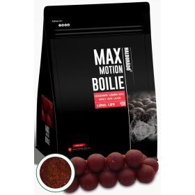   Haldorádó Max Motion Boilie Long Life Fűszeres Vörös Máj 800gr 20mm Bojli