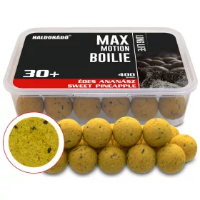   Haldorádó Max Motion Boilie Long Life Édes Ananász 400gr 30mm Bojli