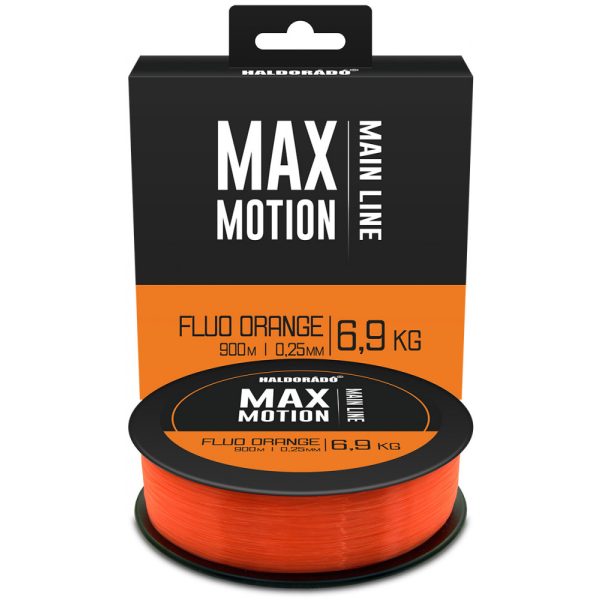 Haldorádó Max Motion 0,25mm 900m Monofil főzsinór - Fluo Narancs
