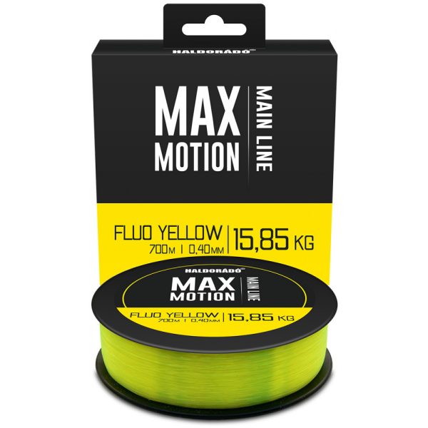Haldorádó Max Motion 0,40mm 700m Monofil főzsinór - Fluo Sárga