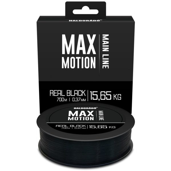 Haldorádó Max Motion 0,37mm 700m Monofil főzsinór - Real Black/fekete