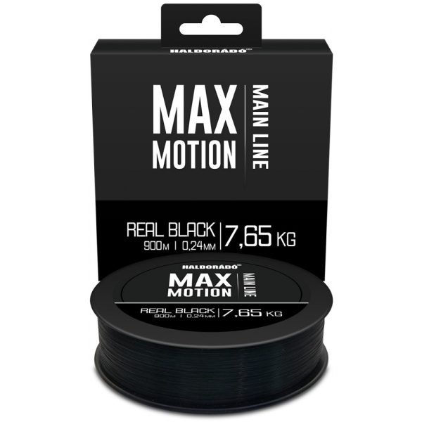 Haldorádó Max Motion 0,24mm 900m Monofil főzsinór - Real Black/fekete