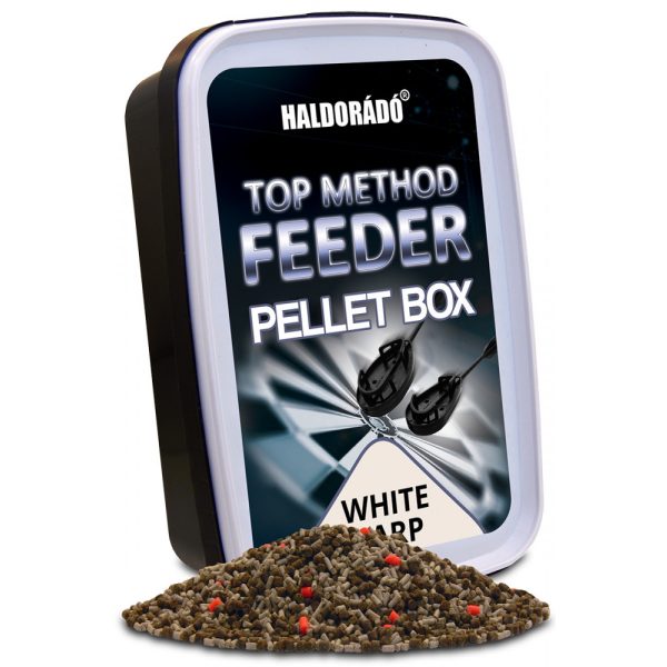 Haldorádó Top Method Feeder Pellet Box White Carp 400gr 1-2mm