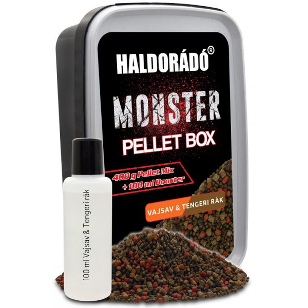 Haldorádó Monster Vajsav-Tengeri Rák 400gr 2-3-4mm Pellet box