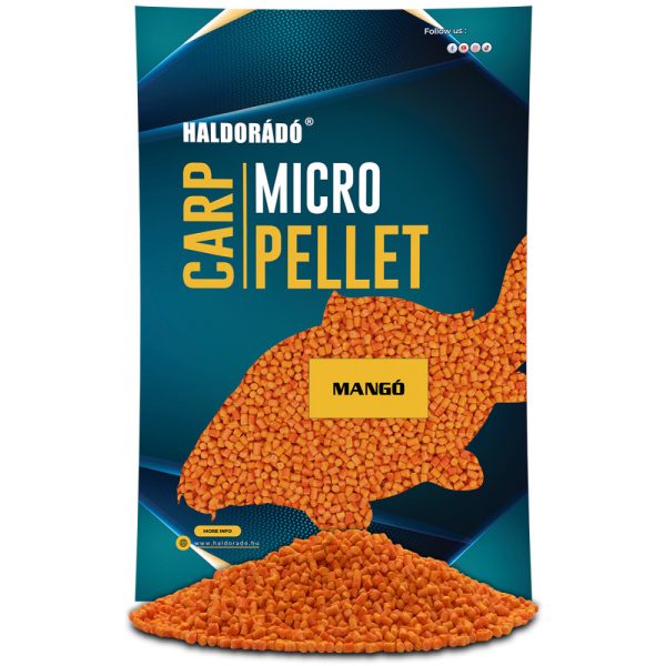 Haldorádó Carp Micro Pellet Mangó 600gr 3mm Etetőpellet