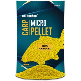   Haldorádó Carp Micro Pellet Édes Ananász 600gr 3mm Etetőpellet