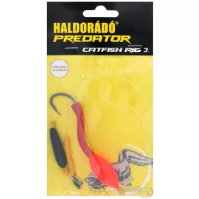   Haldorádó Catfish Rig 3 Puha Testű Pop-Up Harcsázó Szerelék 80cm