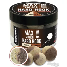  Haldorádó Max Motion Boilie Hard Hook Wafter 24, 30mm Kókusz-Tigrismogyoró Csalizó Bojli 150gr
