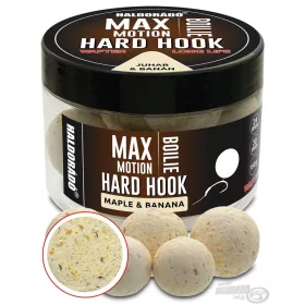  Haldorádó Max Motion Boilie Hard Hook Wafter 24, 30mm Juhar-Banán Csalizó Bojli 150gr