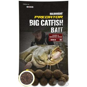   Haldorádó Catfish Bait Boilie 30+ Liver-Monster Crab Harcsázó Bojli 1kg