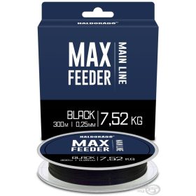 Haldorádó Max Feeder Black 0,25mm 300m Monofil Főzsinór