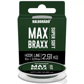   Haldorádó Max Braxx Super Soft Hook Line 0,04mm 10m Fonott Előkezsinór