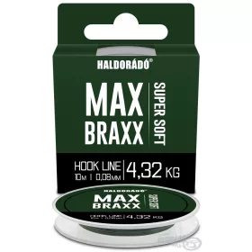   Haldorádó Max Braxx Super Soft Hook Line 0,08mm 10m Fonott Előkezsinór