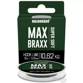   Haldorádó Max Braxx Super Soft Hook Line 0,16mm 10m Fonott Előkezsinór